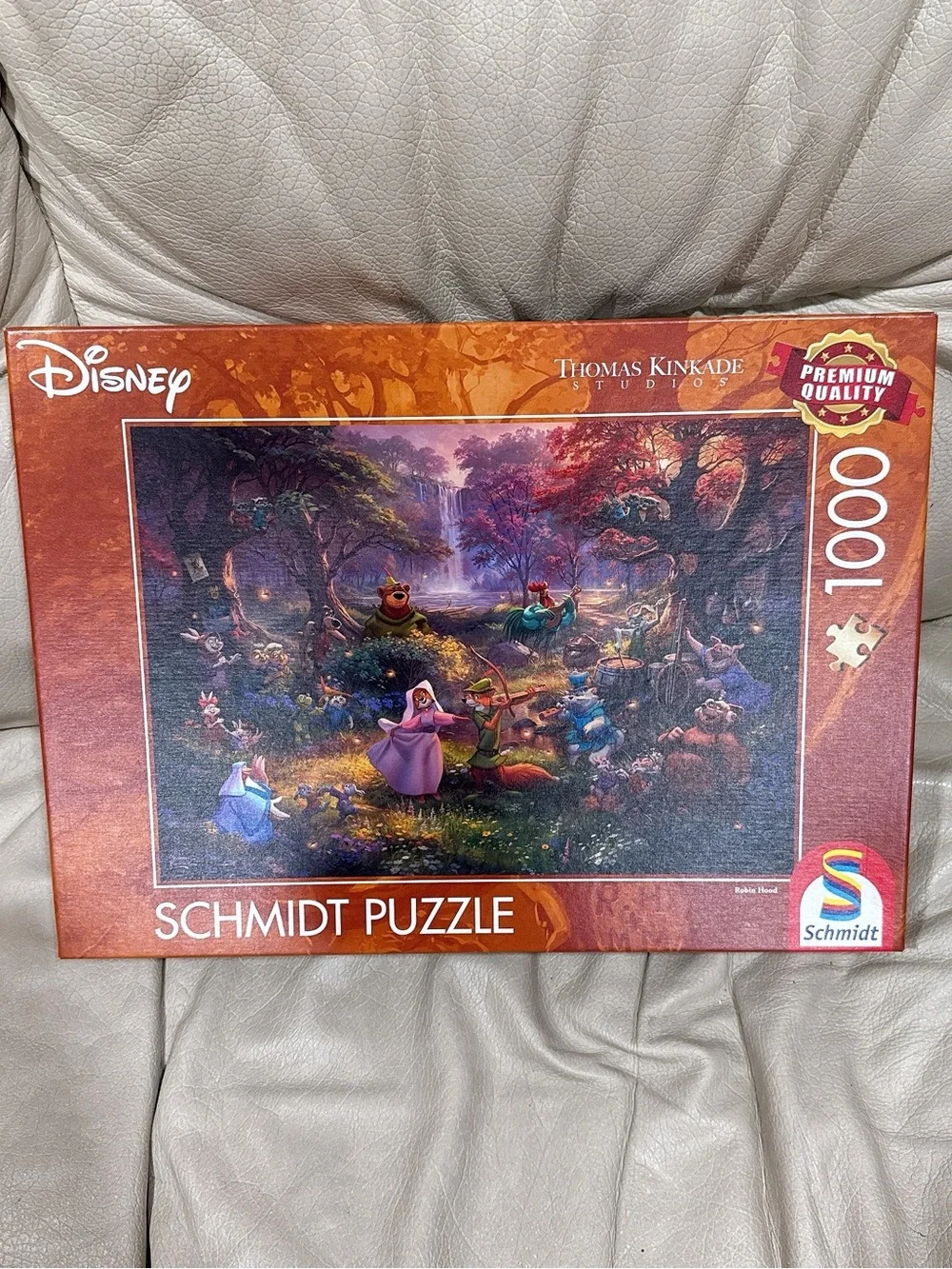Disney Thomas Kinkade Schmidt 1000-Piece Puzzle